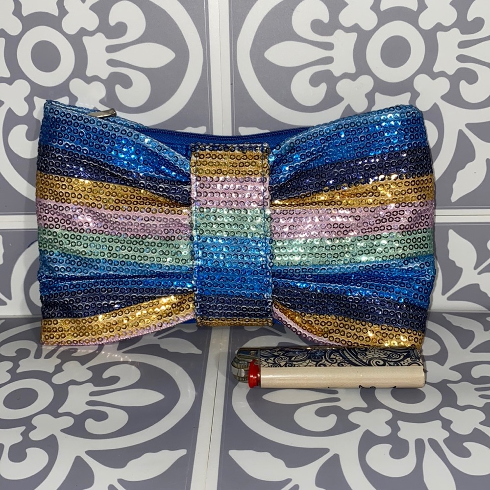 California accessories bow pouch